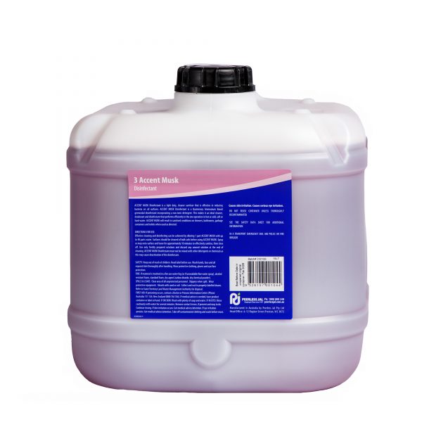 Accent Musk Commercial Grade Disinfectant 15L - Back