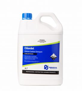 Chlordet Concentrated Chlorine Sanitiser Detergent 5L