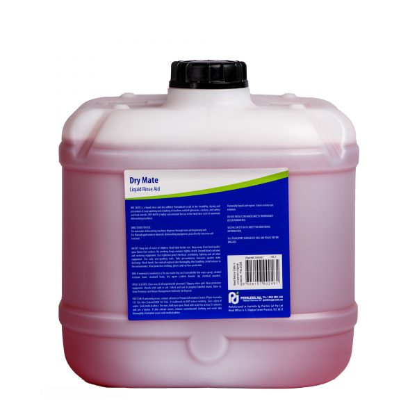 Dry Mate Liquid Rinse Aid 15L - Back