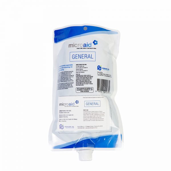 Microaid General Multi Surface Cleaner 1L - Back