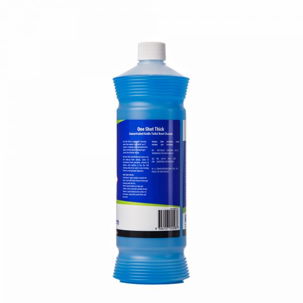 One Shot Thick Toilet Bowl Cleaner 1L - Back