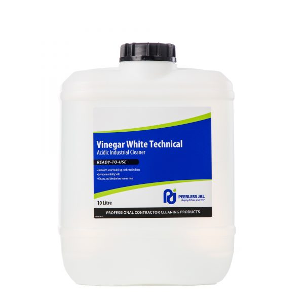 Vinegar White Technical Acidic Industrial Cleaner 10L